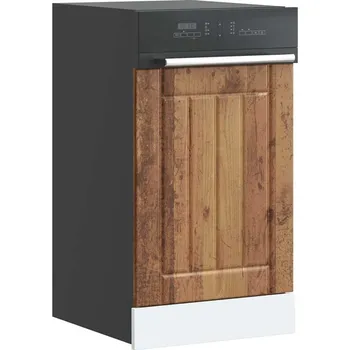 Kuchyňská skříňka Panel na myčku "Lucca" starého dřeva kompozitní dřevo