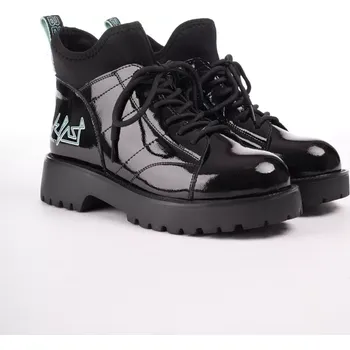 Dámská zimní obuv Epica kotníkové černé -streč