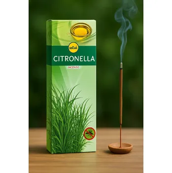 Vonná tyčinka Vonné tyčinky Sree Vani - Citronella , 15 kusů