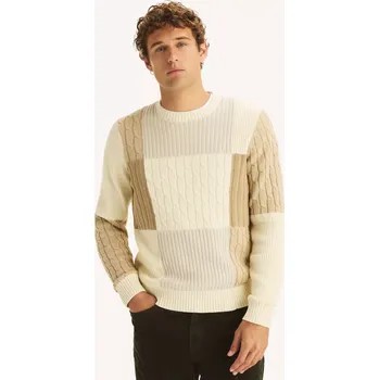 Pánský svetr NAUTICA pánský svetr patchwork M