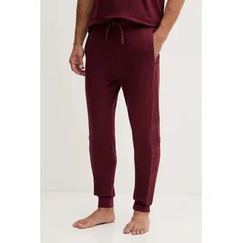 Pánské kalhoty Kalhoty HUGO LIAM Long pant pánské, tmavomodrá barva, s aplikací, 50540918 83X, vel. M