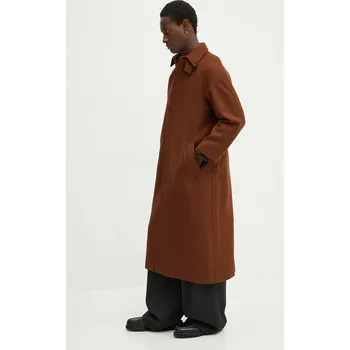 Dámský kabát Vlněný kabát A.P.C. manteau gaia WVBDE.F01533 hnědá 88X, vel. 36