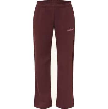 Nike Dámské Tepláky, tmavě červená, 34