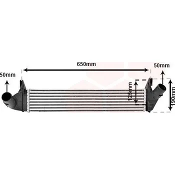 Chladič motoru Chladič turba VAN WEZEL 15004006