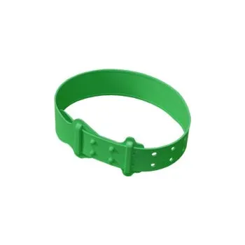 Krční plastová páska pro ovce a kozy zelená