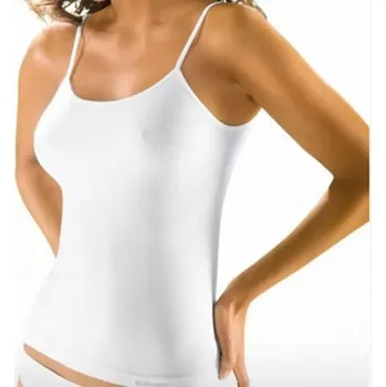 Košilka Bellissima Canotta Sottile bezešvá bílá velikost M/L