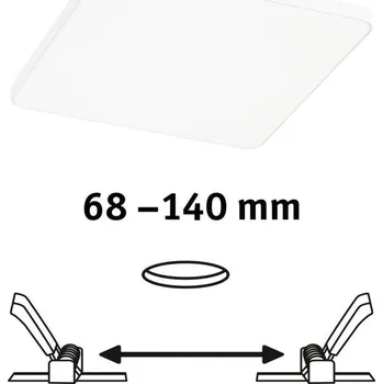 Koupelnové svítidlo Paulmann 79954 - LED/12W IP44 Koupelnové podhledové svítidlo VARIFIT 230V