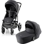 BRITAX Set kočárek Smile 5Z + hluboká korba Style Carbon Black