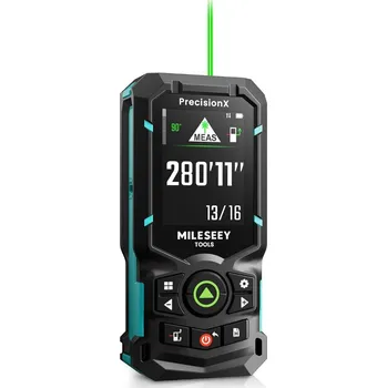 Měřící laser Mileseey S50 laserový měřič, zelený paprsek, 120 m