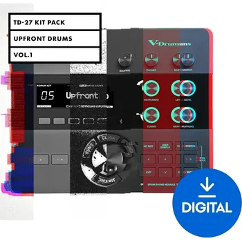 Hudební software Roland TD-27 Kit Pack: Upfront Drums Vol. 1 (Digitální produkt)