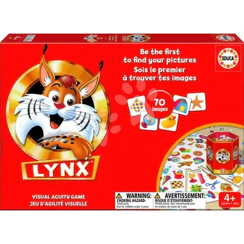 Desková hra EDUCA Hra Lynx - Junior, 70 obrázků