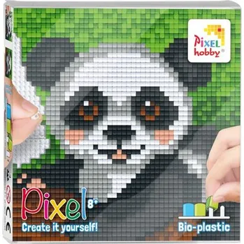 kreativní sada Pixelhobby Pixel sada s velkou podložkou panda