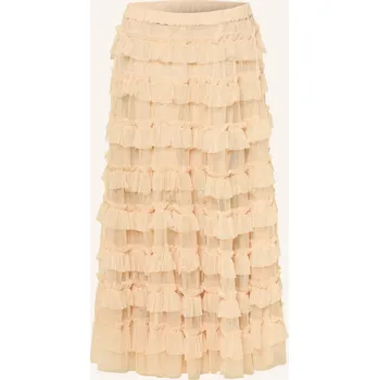 Dámská sukně Allsaints Dámská Tylová Sukně S Volánky, béžová, 36