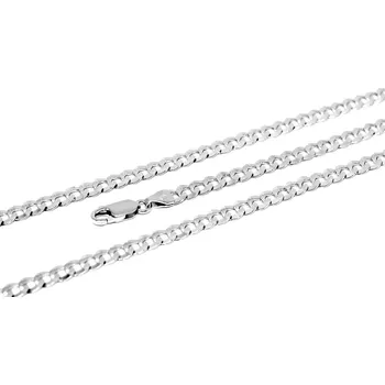 Náramek Leru Stříbrný náramek Pancer slabý 19/20/21cm Délka náramku: 15cm