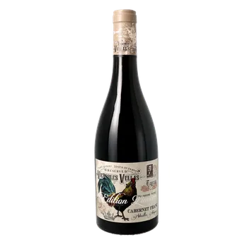 Víno Vignobles Vellas Le Coq Cabernet Franc 15% 0,75l