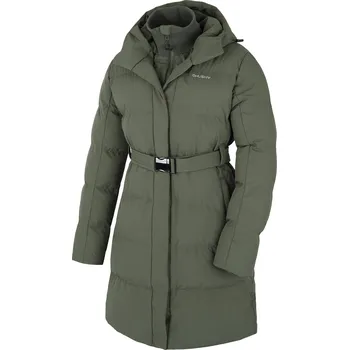 Dámský kabát HUSKY NERINE L khaki dámský kabát varianta: S