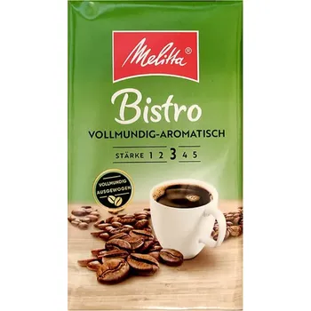 Melitta Bistro Vollmundig-Aromatisch mletá káva 500g