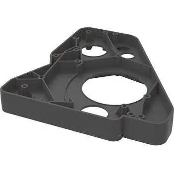 Nábytkové kování CONERO distanční podložka sklopné tyče 30 mm, plast černý