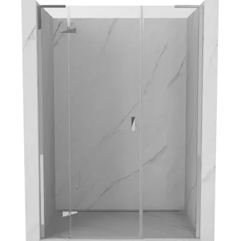 Sprchové dveře Sprchové dveře Mexen Mist-H L s levými panty 140 cm, průhledné, chrom - 8A5L-140-001-01-00-L