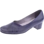 OBUV JANA ČR Boty JANA 2921 modré dámské kožené lodičky Velikost: 41