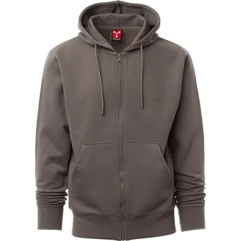 Pánská mikina Payperwear Pánská mikina Pontiac se zipem a kapucí Barva: šedá ocelová, Velikost: 3XL