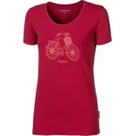 triko krátké dámské Progress SASA CITYBIKE višňové Varianta: XXL