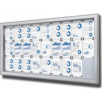 SDN Venkovní uzamykatelná vitrína SCL - 27xA4