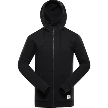 Pánská mikina mikina pánská ALPINE PRO LOKK černá Varianta: 5XL