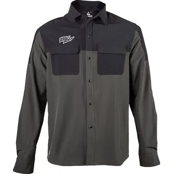 cyklistický dres košile pánská FRESH TRASH RIDER černo/zelená Varianta: M