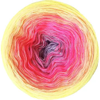 Příze Duhové klubko Výroční 24 Délka návinu/Hmotnost: 1000 m/200 g
