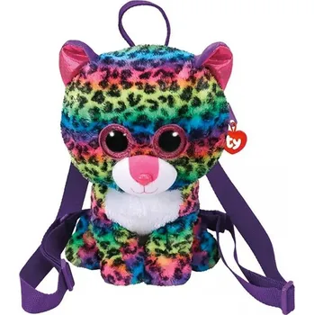 plyšák Batůžek Ty Gear backpack Dotty - multicolor leopard 25 cm