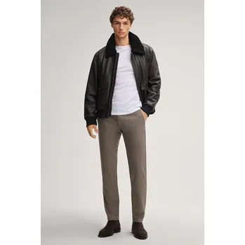 Pánské oblečení JOOP! JEANS pánské kalhoty Matthew 10020586 244 Hnědá 36/34