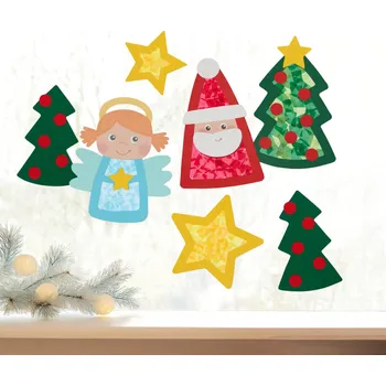 kreativní sada Haba Kreativní sada První nalepovací vánoční motivy