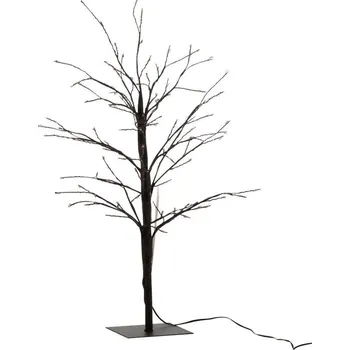 Vánoční stromek Dekorace černý svítící stromeček Tree Bare Led S - Ø 20*57 cm