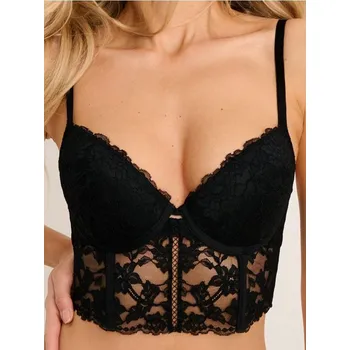 Podprsenka Sinsay - Podprsenka Extra Push-Up - černá - 215FX-99X - 215FX-99X-75A