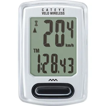 Tachometr CATEYE Cyklopočítač CAT Velo Wireless (VT230W) - bílá
