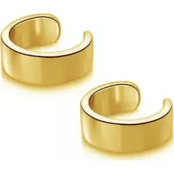 Náušnice DARK Punk Drop pozlacená náušnice - earcuff simple