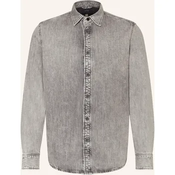 Pánská košile G-Star Pánská Džínová Košile Slim Fit, světle šedá, 40