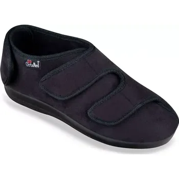 Pánská zdravotní obuv OrtoMed-Mjartan Zdravotní obuv široká Ortomed Mjartan černá 6052 nadměr