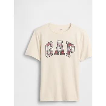 Dívčí oblečení Dětské triko GAP s logem GAP krémová | červená 3482984