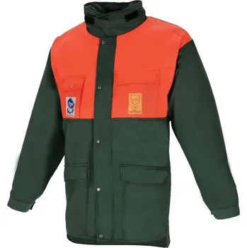 Pracovní zástěra Dřevorubecká bunda s ochranou proti proříznutí velikost 0 (46/48, S)