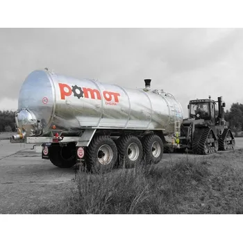 Zahradní traktor Fekální vůz za traktor Pomot Chojna T 525 rámový tridemový, objem 25000 l
