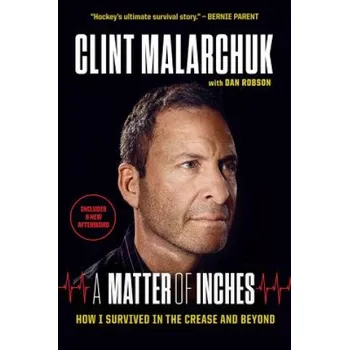 Cizojazyčná kniha A Matter of Inches: How I Survived in the Crease and Beyond (Clint Malarchuk,Dan Robson)(Brožovaná)