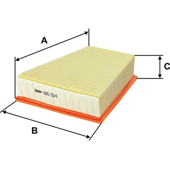 Vzduchový filtr Vzduchový filtr VALEO 585024