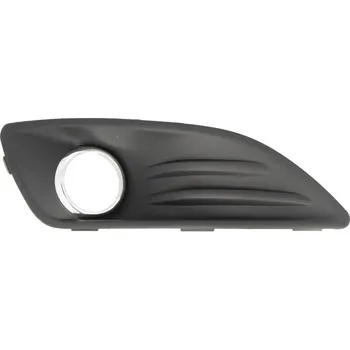 Nárazník BLIC Mřížka nárazníku P (chromovaný rám, s otvory pro halogeny, chromovaný, certifikát TÜV) FORD FIESTA VI 01.13-04.17