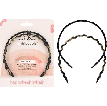 Čelenka invisibobble HAIRHALO Chique and Classy 2pc, nastavitelná čelenka