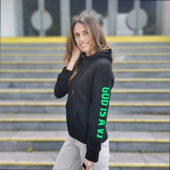 Dámská mikina VJ_MAFIA - Dámská mikina na zip The Godfader - černá Velikost: M