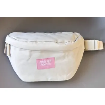 Outdoorové zavazadlo City Folklore ledvinka FOREVER FRACEK SQUAD - krémová