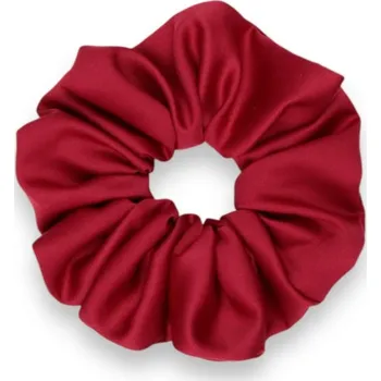 MURU Saténová gumička velká - rudá matná