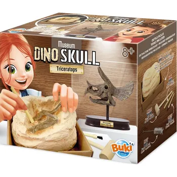Dětská vědecká sada BUKI France BUKI DinoSKULL vykopávka lebky Triceratops